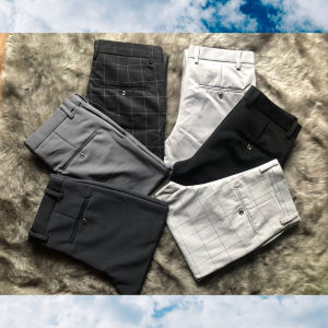 [HCM]Quần Tây Âu Màu Đen Ống Côn Vải Tyết Mưa Và Có Nhiều Màu Để Chọn