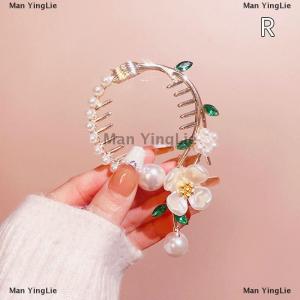 [COD] Man YingLie Braided Bow Hair Clips Butterfly Hairpin Ponytail Buckle Hair Pin Claw Korean Accessories
