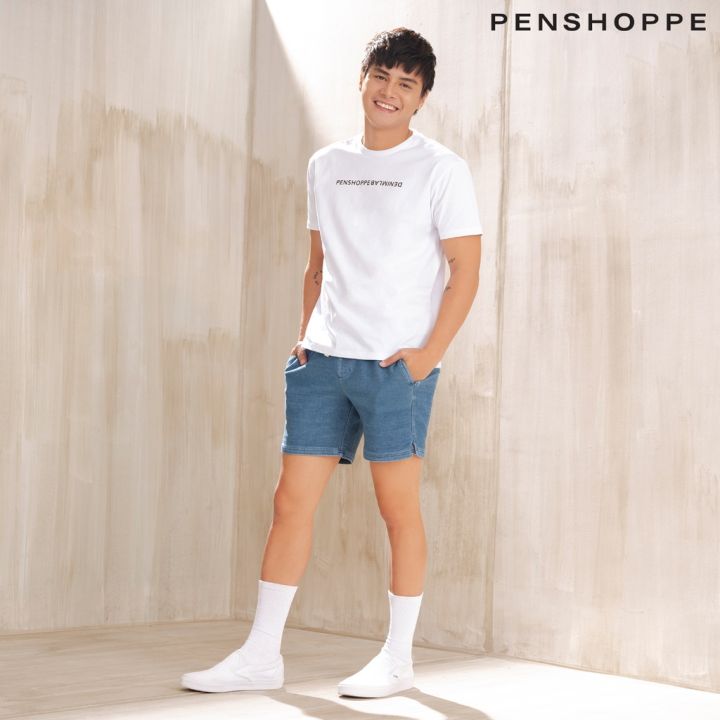 Penshoppe denim shorts for women sale