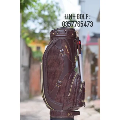 Túi đựng gậy Golf Honma Chất liệu da cao cấp. hàng xiêu đẹp