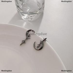[COD] Modingdue Earrings Star Moon Design Pendant Eardrop For Women Stud Trendy Dangle Earrings