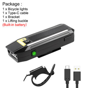 Asafee Q07 300-500 Lumens Portable Highlight Bicycle Lights 86G Lightweight Multifunctional Outdoor Sports Flashlight IPX4 Waterproof Rechargeable Mini Camping Hiking Lanterns Pocket Size Cycling Lights