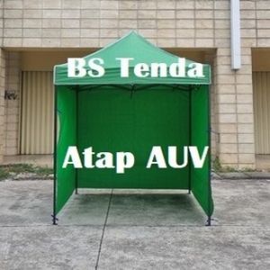 Tenda Lipat 2x2 Lengkap Dinding Polos 3 Sisi
