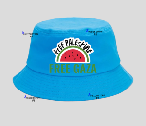 TERBARU topi anak bucket palestina dilengkapi tali model kekinian untuk anak laki laki perempuan motif semangka umur 2-8 tahun