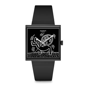 Swatch Break Loose Black 41.8mm Bio-sourced Strap Watch