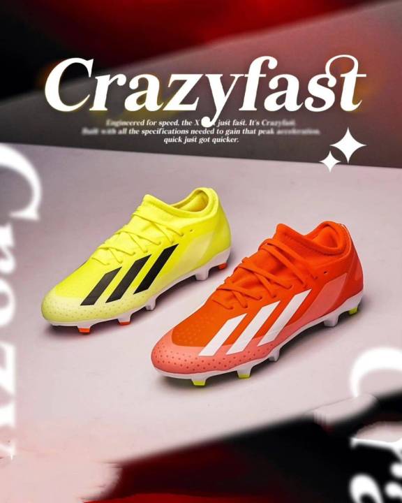 Adidas x crazyfast energy Citrus pack fxg Sepatu bola adidas