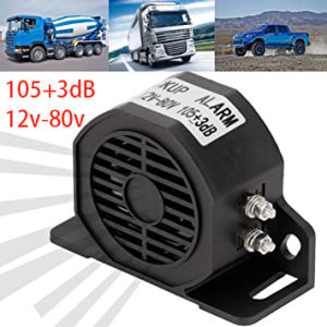 VARRT Water Proof Car Reversing Alarm Back Up Horn Reverse Beeper Buzzer Backup Alarm Horn 12V-48V/105-115 db