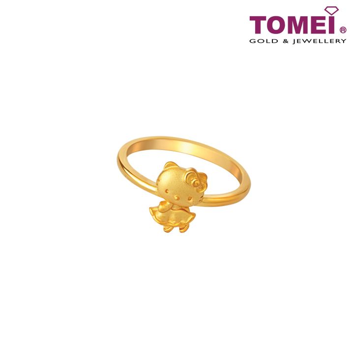 Hello kitty on sale gold ring