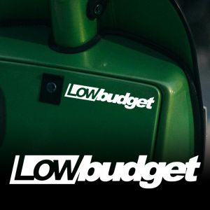 Lowbudget Sticker for Motorcycle Waterproof Sticker Decals for Motor Lowlife Vinyl Decal