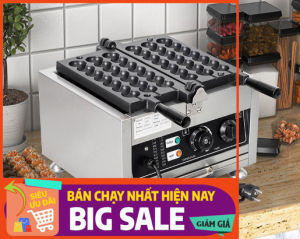 Máy Làm Bánh Hồ Lô 7 Viên x 3 Takoyaki Octopus Balls Grill Pan Thép Không Gỉ Waffle Maker Electric 1500W 220V EU PLUG PVN4862