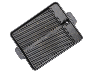 Grill Pan Square Baking Dish Non Stick Skillets Barbecue Grill Plate - Keimav