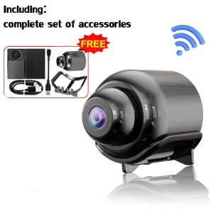 【100M clearly visible】camera kecil tersembunyi mini camera hidden camera video recorder hidden camera hd night vision camera 针孔摄像头 baby monitoring camera