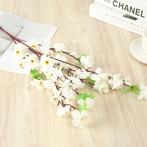 65cm Artificial Cherry Blossom Bouquet Peach Blossom Oriental Style for Wedding Decoration Artificial Flower