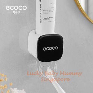 Ecoco Automatic Toothpaste Dispenser Punch-Free Dual Use for Kids & Adults Lucky Home