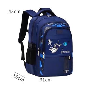 Kids Astronaut Backpack Children School Bags for Boys Orthopedic School Backpack Waterproof Primary Schoolbag Book Bag