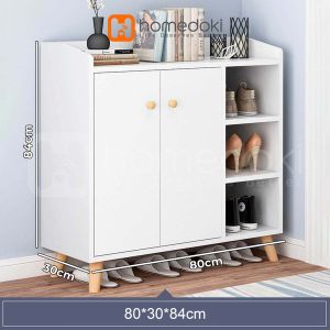 Homedoki Lemari Dapur Minimalis / Kabinet Dapur / Rak Serbaguna / Lemari Piring / Lemari Multifungsi