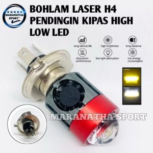 Lampu H4 LED Laser Multicolor Tipe W25x10 H untuk YAMAHA MIO/GAZGAS GPMX/Honda 2002:2021/GEORVIHAN CHOPPER 2012