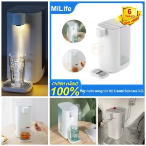 Máy Nước Nóng Để Bàn 3L – Đun Sôi Chỉ 3 Giây Pha Sữa Pha Trà Nấu Mì Tiện Lợi