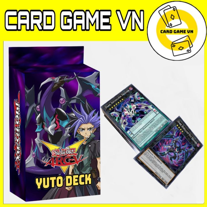 BI IN] Bi YuGiOh - Hp Th Bi FullBox - B 45 l bi Yuto Deck - Card  Game VN Sn Phm In 1 Mt Khng Hp Cht Liu Giy Tt