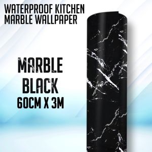 Marble Wallpaper Granite Style Vinyl for Kitchen Table Cabinet Furniture PVC Waterproof Oil Proof