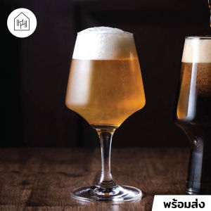 [แก้วเบียร์ เกรด A] CRAFTMHAN STEMWARE 390 ml - แก้วเบียร์ แก้วใส แก้วคาเฟ่ แก้วน้ำ แก้วเหล้า แก้วก้าน [B004]