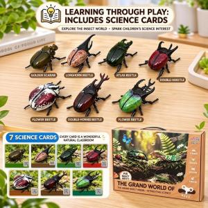 [SG Seller]Clockwork Insect Toys Simulated Moving Bugs No Battery Needed Wind Up Toy Fun Party Favor for Boys Girls