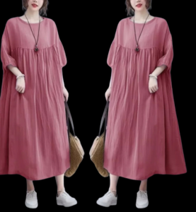 DRESS ACNI/ACNI DRESS/DRESS WANITA/DRESS OVER SIZE/PAKAIAN WANITA