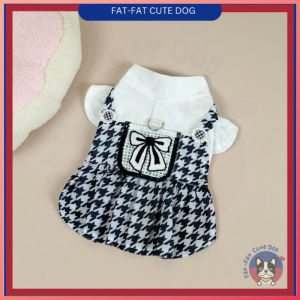 Kawaii QA°07 Elegant Ribbon White Skirt with Leash Ring