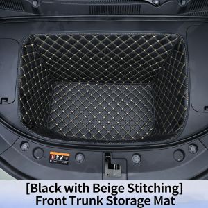 Proton e.MAS 5 Front Boot Tray Leather Anti-slip Compartment Waterproof Cover for Proton emas5 Car Interior Accessories
