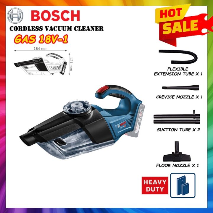Bosch GAS 18V1 GAS18V1 18V Cordless Vacuum Cleaner Solo Lazada