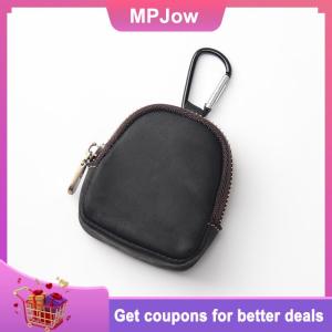【MPJow】 PU Leather Coin Purse Retro Small Zipper Pouch For Coins Earphones Accessories Bag Pendant