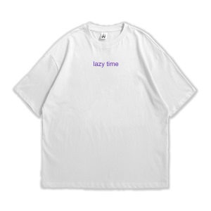 BLAC BROTHER88 New Arrivall Oversized T-Shirt  Lazy Time Trend Color Soft