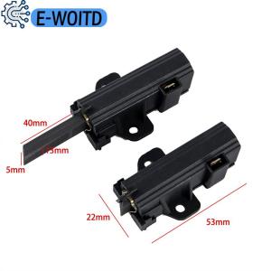 E-WOITD Washing Machine Sole Motor Carbon Brush For Electrolux AEG 4006020152 5x13x35mm