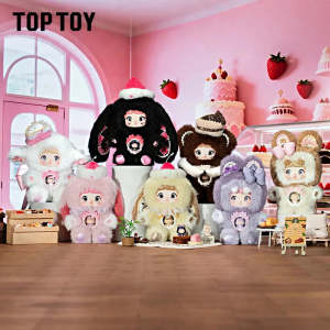 Original TOPTOY Nommi A Bite of Sweetheart Sweet Bites Series Vinyl Plush Blind Box 糯米儿一口甜心盲盒