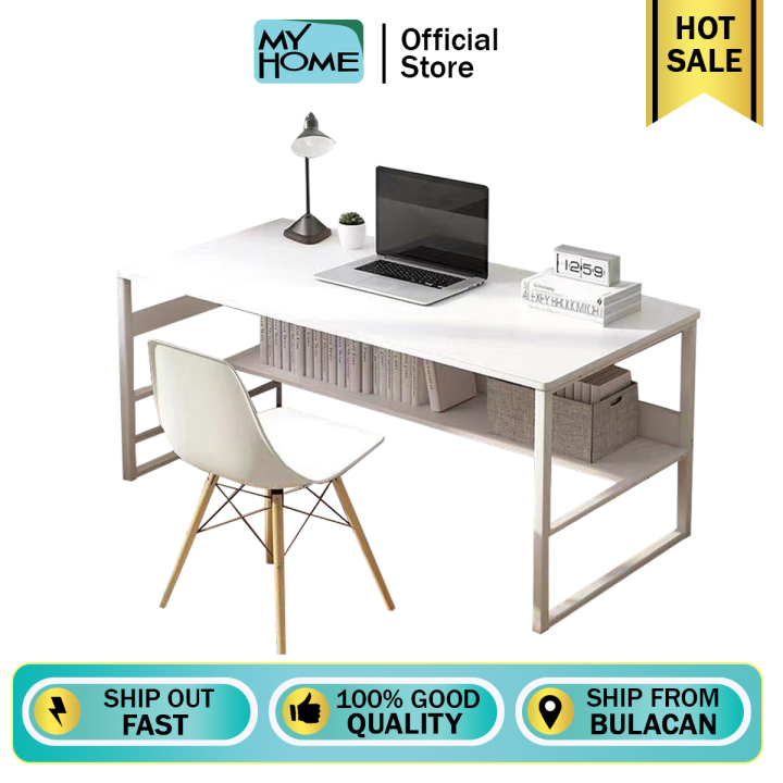 MYHOME 80 100 120CM Study Table Office Table Computer Table Desk for Adult Teenager High quality modern minimalist Lazada Lazada PH