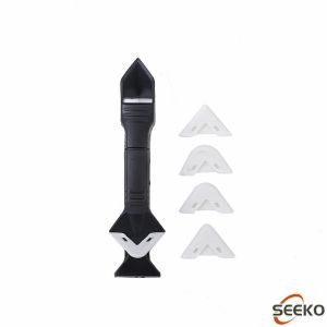 Seeko  Silicone Caulking Scraper Tools Silicone Caulking Scraper Tool With Replaceable Silicone Pads