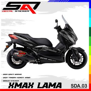 Decal Sticker XMAX LAMA Full Body Motif Premium Racing Skotlet Variasi SDA.03