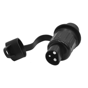 Power Industrial Connector Wire Connector Plug and Socket 3-Pin 12V Rated Black for Lorries RVs for Cars Boats