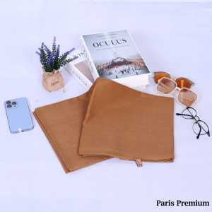 HIJAB SEGIEMPAT PARIS PREMIUM FULL JAHIT TEPI