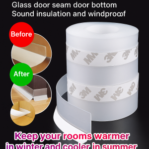 Sealing Tape Durable High Temperature Resistance Seals Dustproof and Soundproof Wooden Door Closet