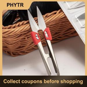 【PHYTR】 3 6pcs U Thread Scissors Stainless Steel Yarn Shears Cutting Sewing Scissors Cross Stitch Scissors Embroidery Shears Clippers