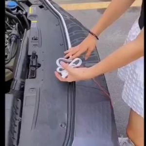 1 Dải Đèn LED DRL 12V Trang Trí Mui Xe Hơi Chạy Ban Ngày