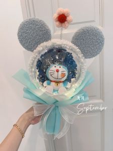 🇲🇾Ready Stock Doraemon Babys Breath Bouquet