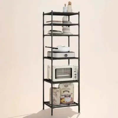 Kệ Để Đồ Nhà Bếp 6 Tầng Khung Thép Chịu Lực Dễ Lắp Ráp Kệ Bếp Đựng Đồ Thiết Kế Thông Minh Tiết Kiệm Không Gian Đa Năng