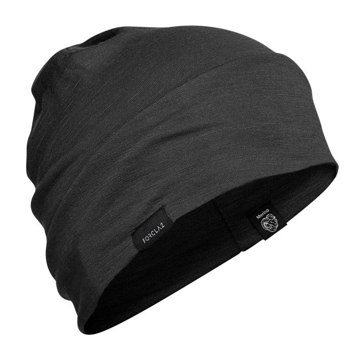 Decathlon Hiking/Trekking Wool Hat (Odour Control) Black Forclaz Lazada