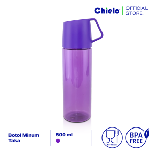Chielo Botol Minum Premium Plastik 500 ML Taka Bottle Food Grade CHI-TAKA Varian Warna
