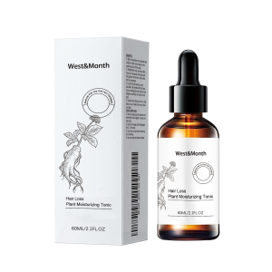 West&Month Thickening Hair Oil 60ml Repairs Strengthens Strengthens Hair Nourishes Hair Roots
