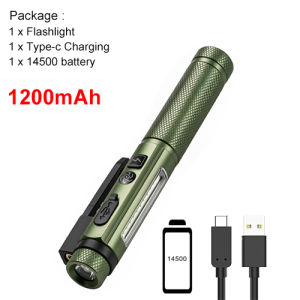ASAFEE B602 Rechargeable Penlight with Red Laser 395nm UV Red Blue White Side Light Type-C Pocket EDC Work Light Magnetic Tactical Flashlight