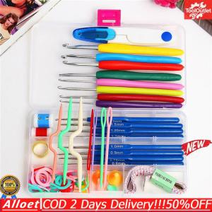 [ToolOutlet]High-Quality 16-Size Crochet Hook Set for Crochet Knitting and Crafting Enthusiasts