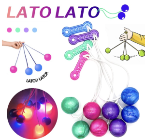 lato LaTo-LaTo ลาโต้ ลาโต้ บอลไวรัส ของเล่นลูกบอลมีไฟ และ ไม่มีไฟ ขนาด4ซม